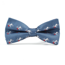 Mantieqingway Brand Men's Bowtie Mens Polyester Bow Tie for Wedding Bridegroom Slim Christmas Bow Ties Santa Claus Elk Bowties