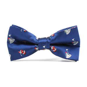 Mantieqingway Brand Men's Bowtie Mens Polyester Bow Tie for Wedding Bridegroom Slim Christmas Bow Ties Santa Claus Elk Bowties