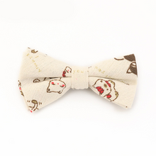 Fashion Plaid Print Child Bow Tie Unisex Dots Baby Boy Cartoon Collar Bowtie Cravat Skinny Neck Tie For Suits Five-Stars Bowtie