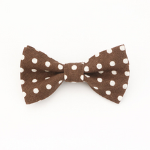 Fashion Plaid Print Child Bow Tie Unisex Dots Baby Boy Cartoon Collar Bowtie Cravat Skinny Neck Tie For Suits Five-Stars Bowtie