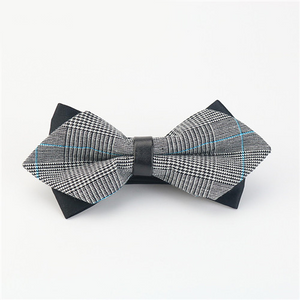 Mantieqingway Aristocracy Style Cravat Bowknot Men Sharp Double Bowknots Mens Bow Tie Solid Color Bow Wedding Groom Bowtie Gifts