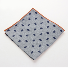 Mantieqingway Brand Fashion Cotton Pocket Squares Men Paisley Square Handkerchief Polka Dots Men Wedding Suit Square Pocket