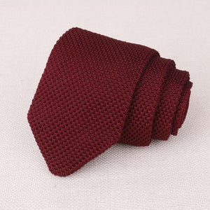 Mantieqingway Men's Suits Knit Tie Plain Necktie For Wedding Party Tuxedo Striped Woven Skinny Gravatas Cravats Accessories