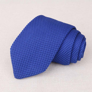 Mantieqingway Men's Suits Knit Tie Plain Necktie For Wedding Party Tuxedo Striped Woven Skinny Gravatas Cravats Accessories