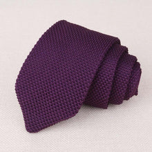 Mantieqingway Men's Suits Knit Tie Plain Necktie For Wedding Party Tuxedo Striped Woven Skinny Gravatas Cravats Accessories