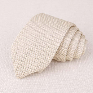 Mantieqingway Men's Suits Knit Tie Plain Necktie For Wedding Party Tuxedo Striped Woven Skinny Gravatas Cravats Accessories