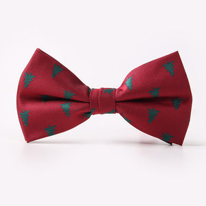 Mantieqingway Brand Bow Ties for Men Christmas Tree Bowties For Mens Wedding Cravat Fashion Casual Bowknot Bowties Men Gifts