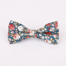 Mantieqingway Popular Bow Ties Cotton Floral Neckwear Bowtie for Men Suit Bow Tie for Mens Wedding Party Fashion Accessories