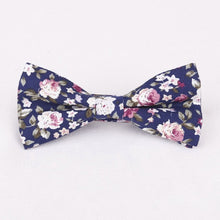 Mantieqingway Popular Bow Ties Cotton Floral Neckwear Bowtie for Men Suit Bow Tie for Mens Wedding Party Fashion Accessories
