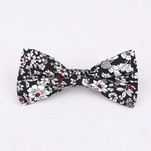 Mantieqingway Popular Bow Ties Cotton Floral Neckwear Bowtie for Men Suit Bow Tie for Mens Wedding Party Fashion Accessories