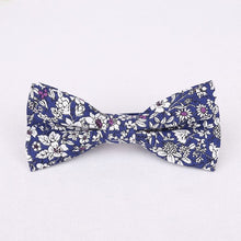 Mantieqingway Popular Bow Ties Cotton Floral Neckwear Bowtie for Men Suit Bow Tie for Mens Wedding Party Fashion Accessories