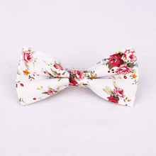 Mantieqingway Popular Bow Ties Cotton Floral Neckwear Bowtie for Men Suit Bow Tie for Mens Wedding Party Fashion Accessories