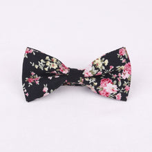 Mantieqingway Popular Bow Ties Cotton Floral Neckwear Bowtie for Men Suit Bow Tie for Mens Wedding Party Fashion Accessories