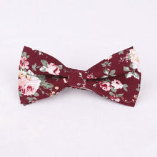 Mantieqingway Popular Bow Ties Cotton Floral Neckwear Bowtie for Men Suit Bow Tie for Mens Wedding Party Fashion Accessories