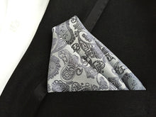 Mantieqingway Polyester Hanky Gold & Black Paisley Men Fashion Plaid Pocket Square Handkerchiefs for Men Suit Tie Handkerchief