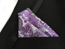 Mantieqingway Polyester Hanky Gold & Black Paisley Men Fashion Plaid Pocket Square Handkerchiefs for Men Suit Tie Handkerchief