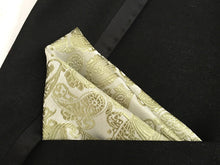 Mantieqingway Polyester Hanky Gold & Black Paisley Men Fashion Plaid Pocket Square Handkerchiefs for Men Suit Tie Handkerchief