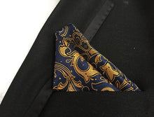Mantieqingway Paisley Handkerchief for Men Suit Polyester Red Paisley and Dot Men Fashion Paisley Pocket Square Tie Handkerchief