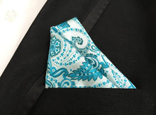 Mantieqingway Paisley Handkerchief for Men Suit Polyester Red Paisley and Dot Men Fashion Paisley Pocket Square Tie Handkerchief