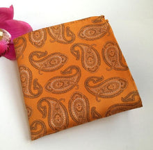 Mantieqingway Paisley Handkerchief for Men Suit Polyester Red Paisley and Dot Men Fashion Paisley Pocket Square Tie Handkerchief