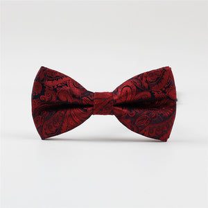 Mantieqingway New Brand Cravat Bowknot Men 's Print Bowties Men Bow Tie Paisley Bow Wedding Groom Bowtie Accessories Gifts