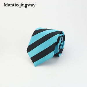 Mantieqingway Brand Ties Men Polyester Ties Floral Gravata for Mens Polka Dots Business Ties Bridegroom Paisley Men Neck Ties