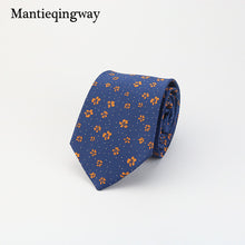 Mantieqingway Brand Ties Men Polyester Ties Floral Gravata for Mens Polka Dots Business Ties Bridegroom Paisley Men Neck Ties