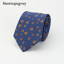 Mantieqingway Brand Ties Men Polyester Ties Floral Gravata for Mens Polka Dots Business Ties Bridegroom Paisley Men Neck Ties