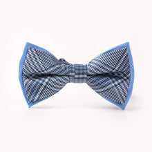 Mantieqingway Brand Plaid Bow Ties for Men Patchwork Paisley Solid Bowtie for Mens Wedding Fashion White Dots Bowties