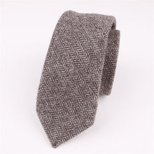 Mantieqingway Wool Neckties Ties for Mens Suit Business & Wedding Neck Tie Gentlemen Gravatas Slim Cravat Exquisite Gift