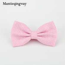 Mantieqingway Candy Color Bowtie Fashion Baby Boys Girls Wedding Suits Accessories Bowties Cute Kids Bow Tie Children Dots Ties