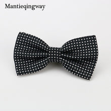 Mantieqingway Candy Color Bowtie Fashion Baby Boys Girls Wedding Suits Accessories Bowties Cute Kids Bow Tie Children Dots Ties