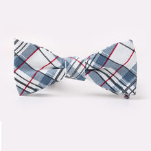 Mantieqingway Plaid Bow Ties for Men Cotton Cravata Brand New Bowtie For Men Wedding Party Casual Business Apparel Suits Bow Tie