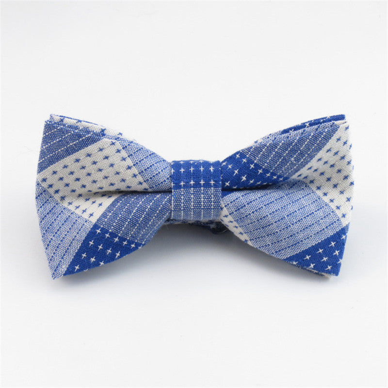 Mantieqingway Brand Wedding Bow Tie for Men Cotton Plaid Bowties Casual Business Cravat Bowknot Bowties Men Fashion Gift