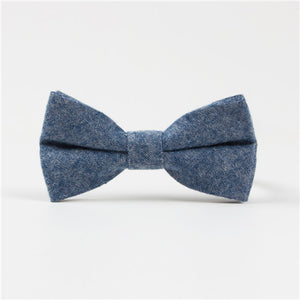 Mantieqingway Children Solid Bow Tie Cotton Bowtie for Boys Casual Baby Gravata Borboleta of Vestidos Bowknot Child Bow Ties