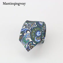 Mantieqingway Cotton Ties for Men Fashion New Flower Neck Ties for Wedding Floral Dots Gravata Tie Bridegroom Skinny Neck Tie
