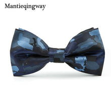 Mantieqingway Formal Business Polyester Bow Tie Fashion Paisley Printed Bowtie Wedding Tie Mens Neckwear Bowknots Slim Gravatas