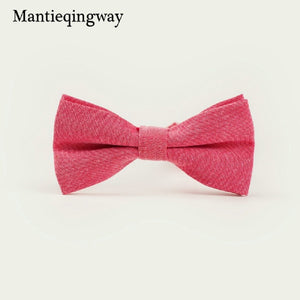 Mantieqingway Brand Bowtie Mens Polyester Apparel Suit Bow Tie for Wedding Bridegroom Slim Gravatas Neck Ties Accessories