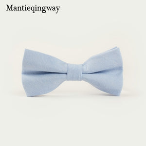 Mantieqingway Brand Bowtie Mens Polyester Apparel Suit Bow Tie for Wedding Bridegroom Slim Gravatas Neck Ties Accessories