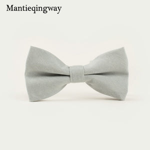 Mantieqingway Brand Bowtie Mens Polyester Apparel Suit Bow Tie for Wedding Bridegroom Slim Gravatas Neck Ties Accessories