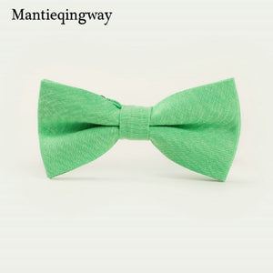 Mantieqingway Brand Bowtie Mens Polyester Apparel Suit Bow Tie for Wedding Bridegroom Slim Gravatas Neck Ties Accessories