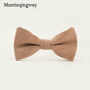 Mantieqingway Brand Bowtie Mens Polyester Apparel Suit Bow Tie for Wedding Bridegroom Slim Gravatas Neck Ties Accessories