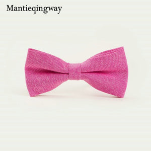 Mantieqingway Brand Bowtie Mens Polyester Apparel Suit Bow Tie for Wedding Bridegroom Slim Gravatas Neck Ties Accessories