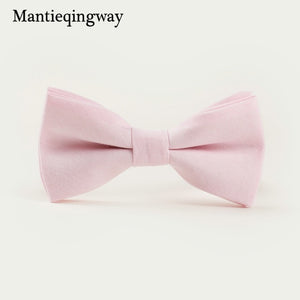 Mantieqingway Brand Bowtie Mens Polyester Apparel Suit Bow Tie for Wedding Bridegroom Slim Gravatas Neck Ties Accessories