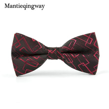 Mantieqingway Formal Suits Mens Polyester Bow Tie Paisley Printed Bowknot Bowtie for Men's Wedding Neckwear Floral Gravatas Tie