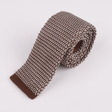 Mantieqingway Brand New Fashion Business Casual Skinny Ties for Men Korean Knitted Ties Dot Mens Ties Neckties For Wedding Party