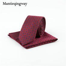 Mantieqingway Men's 22*22cm Handkerchief Polyester Tie Set Striped Pocket Square Chest Towel Corbatas Hombre Pajarita Wedding