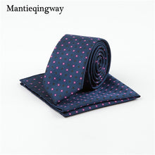 Mantieqingway Men's 22*22cm Handkerchief Polyester Tie Set Striped Pocket Square Chest Towel Corbatas Hombre Pajarita Wedding