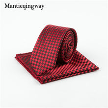 Mantieqingway Business 22*22 CM Men's Handkerchief Polyester Tie Set Striped Pocket Square Corbatas Hombre Pajarita Wedding